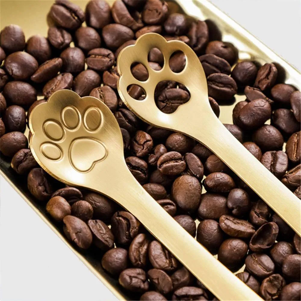 Kitty Paw Spoons & Stirrers (4 pieces)