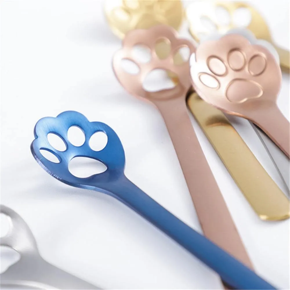 Kitty Paw Spoons & Stirrers (4 pieces)