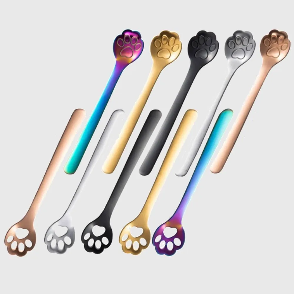 Kitty Paw Spoons & Stirrers (4 pieces)