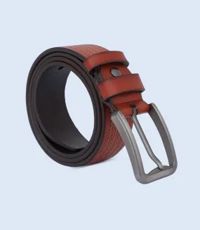 MA1141-BROWN-Men Belt