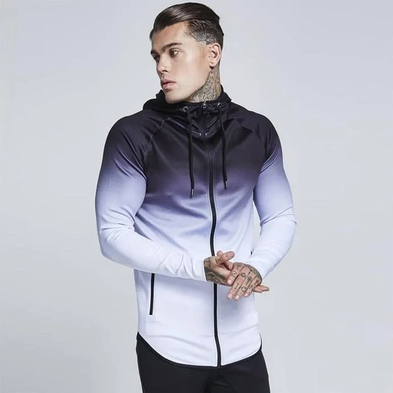 Men's Hooded Running Jacket