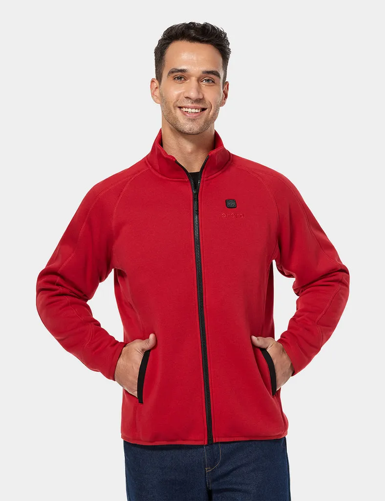 (Open-box) Men's Heated Fleece Jacket (Battery Set Not Included)