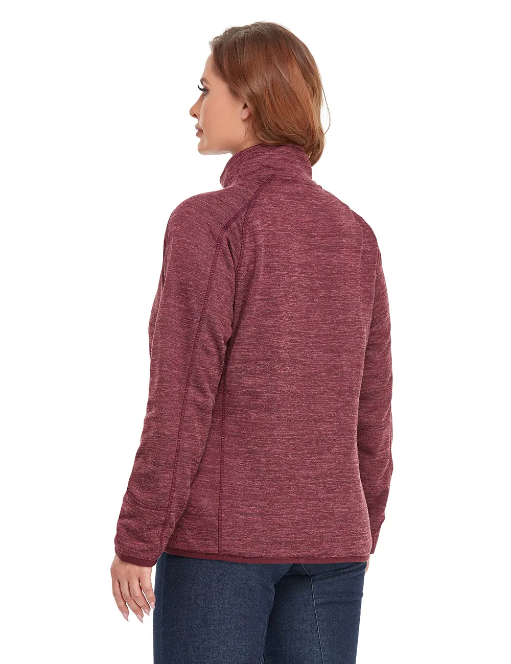 (Open-box) Women's Heated Fleece Jacket (Battery Set Not Included)