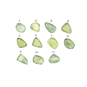 Organic Shape Green Sapphire 0.40ct CS220