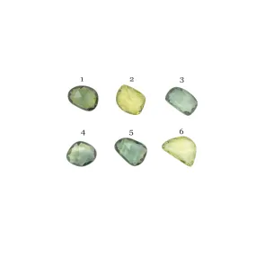 Organic Shape Green Sapphire 0.80ct CS224