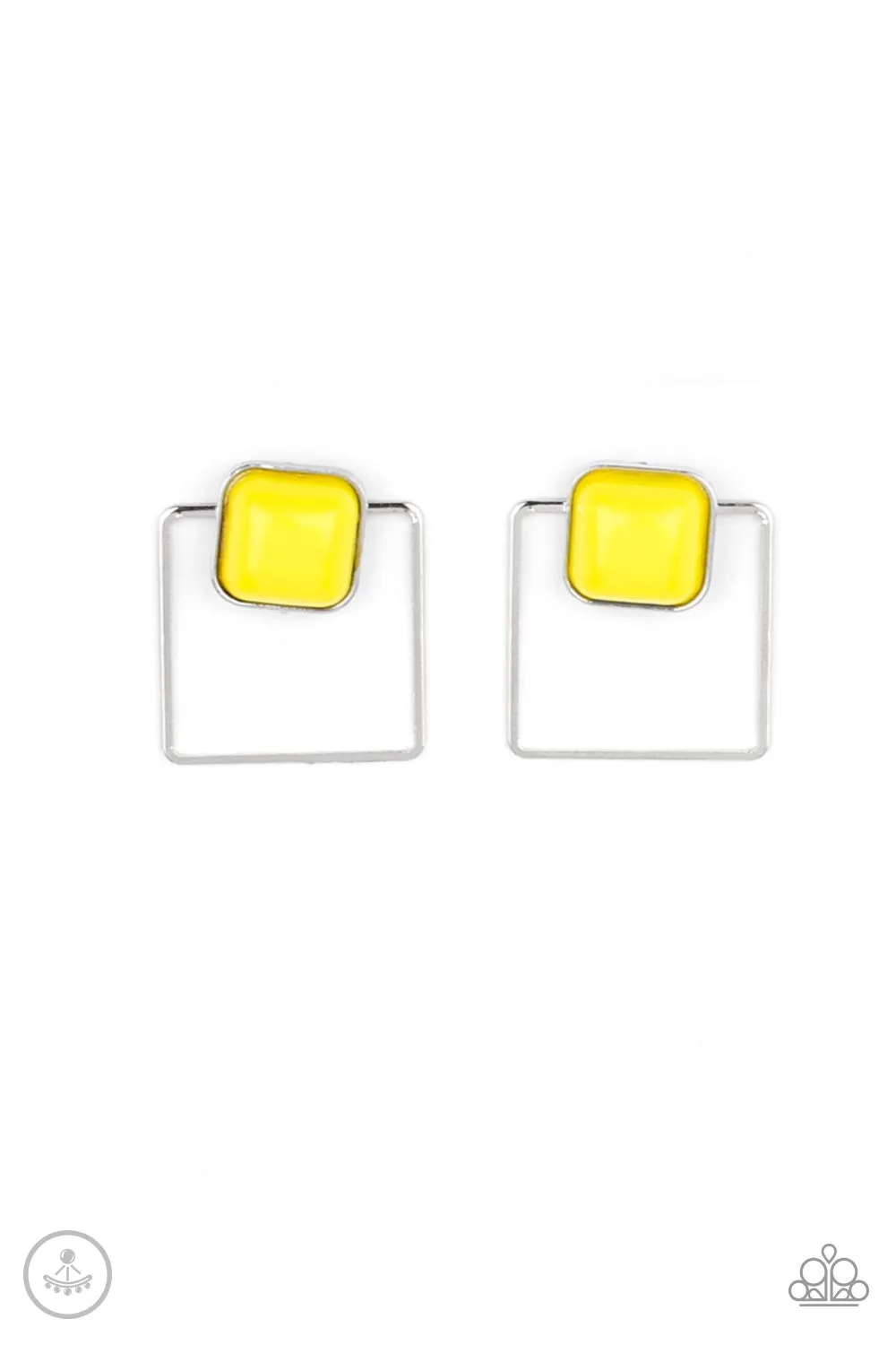 Paparazzi FLAIR and Square - Yellow