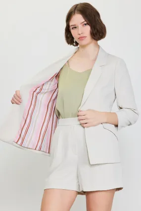 Pretty Oyster Blazer