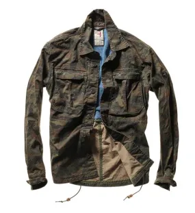 Sure! Here’s an optimized title for the product:

Relwen Ripstop CPO Shirt Jacket in Dark Olive Camo - Durable Outdoor Apparel