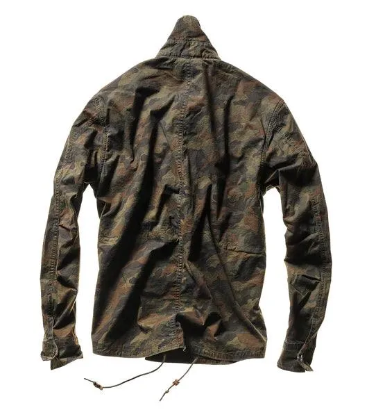 Sure! Here’s an optimized title for the product:

Relwen Ripstop CPO Shirt Jacket in Dark Olive Camo - Durable Outdoor Apparel