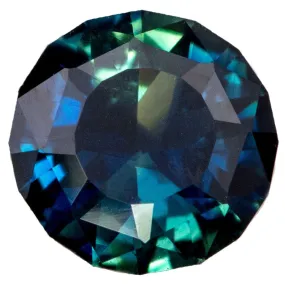 Round Cut Dark Blue 6.8mm/1.28ct  Thailand Sapphire Loose Gemstone