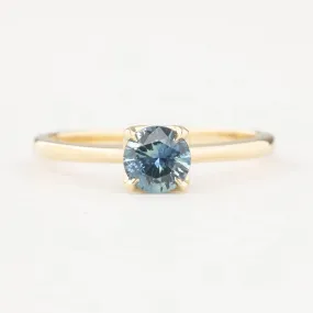 Sara Ring 0.64ct Blue Montana Sapphire (One of a kind)