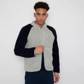 SOUNDER GOLF HIMALAYAS FLEECE ASH - GREY/DEEP NAVY