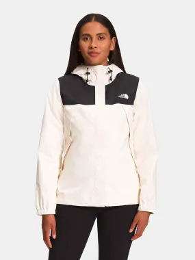 The North Face Womens Antora Jacket - Gardenia White / Black