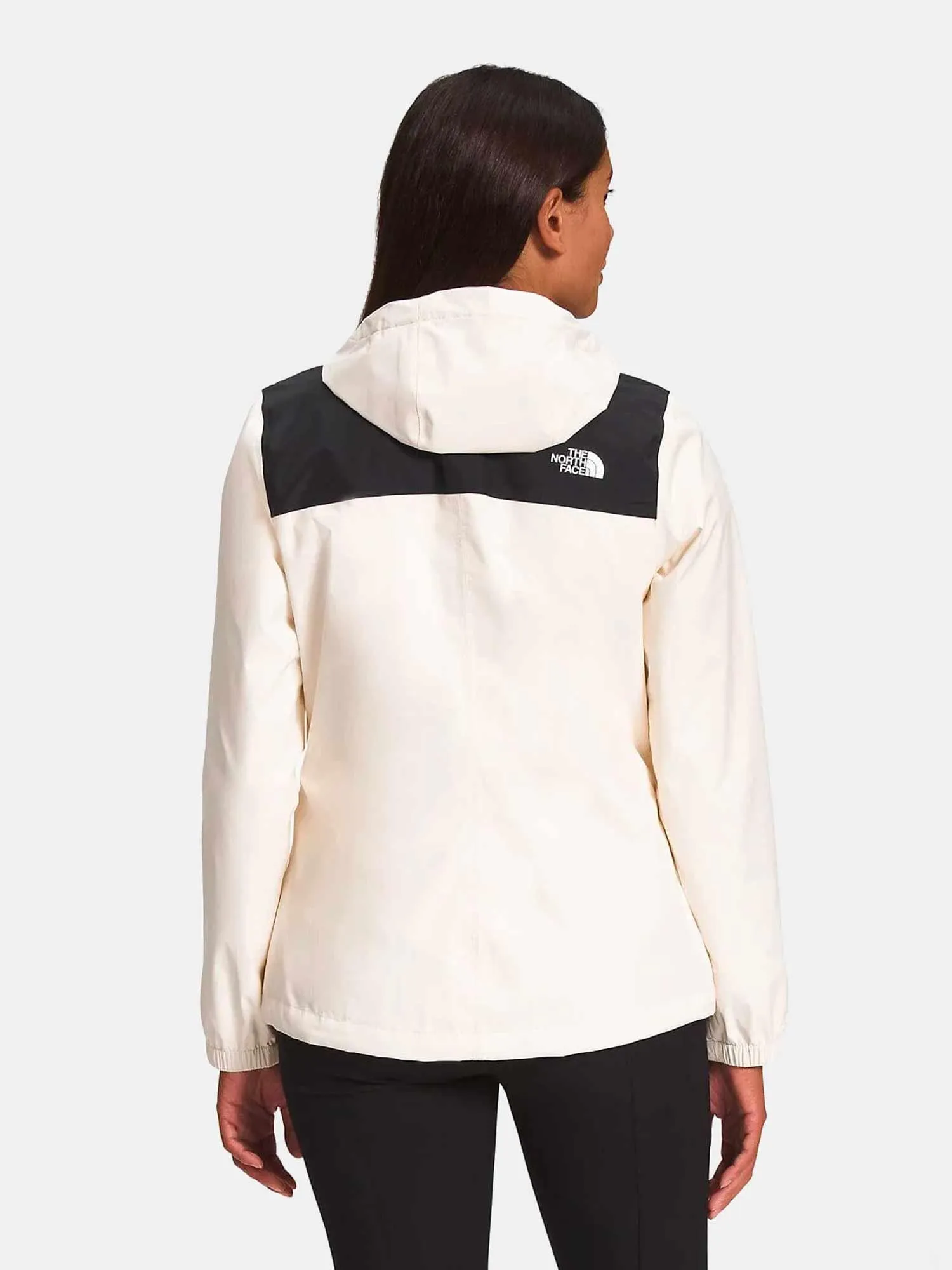 The North Face Womens Antora Jacket - Gardenia White / Black