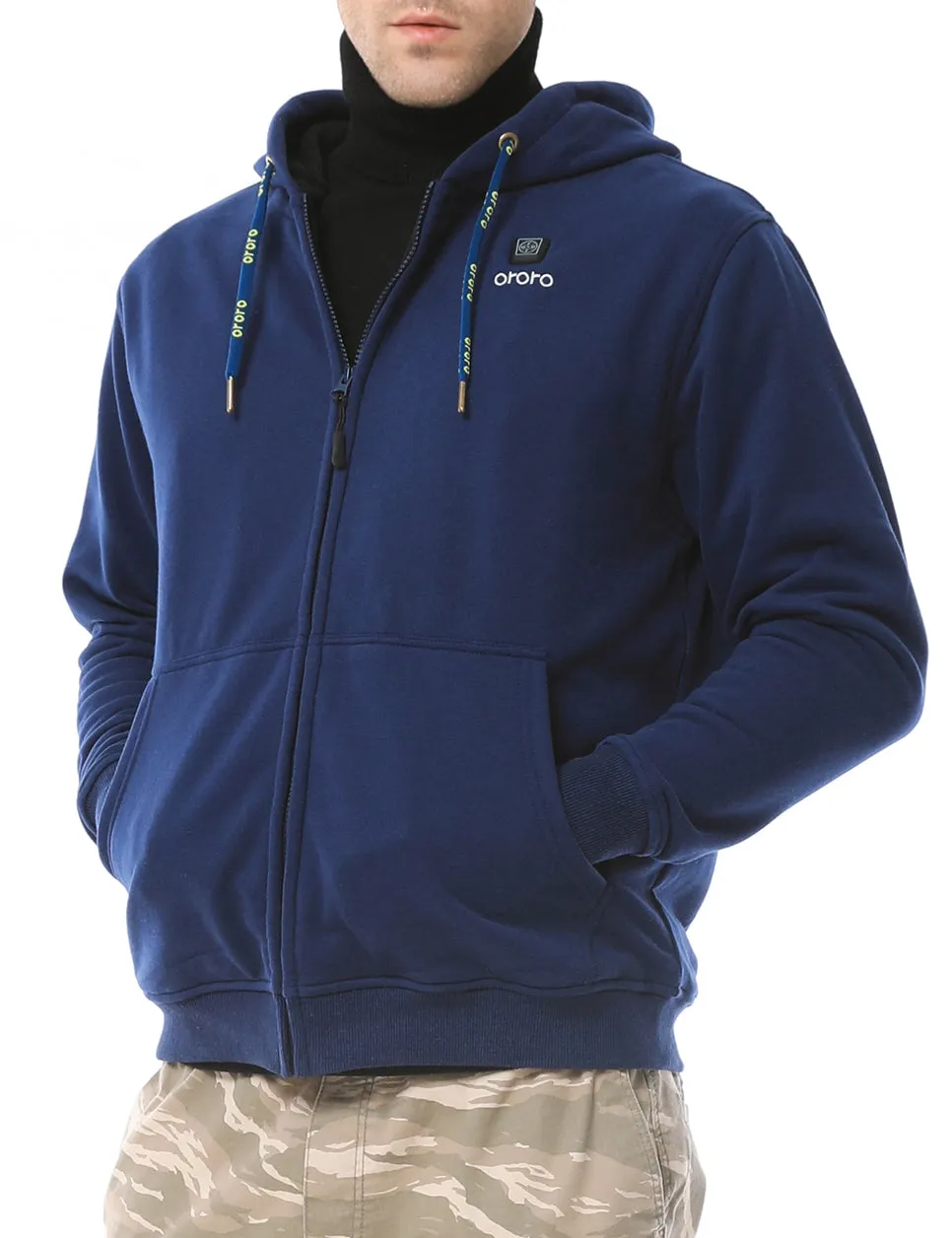 Unisex Heated Hoodie - Navy (Discontinued)