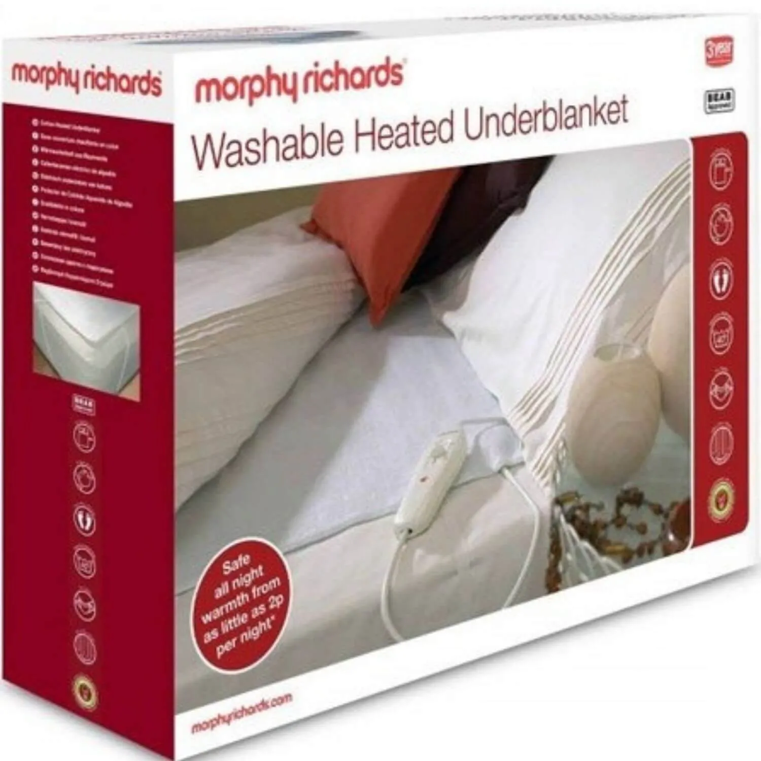 Washable Heated Underblanket - Single Size | 600113