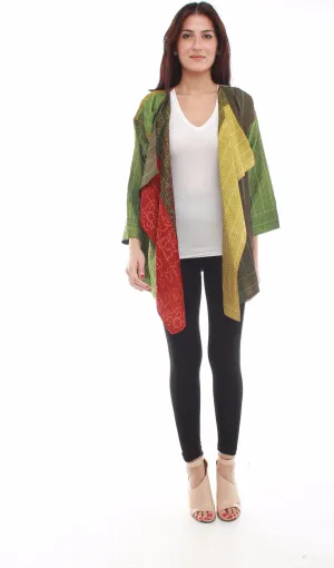 Windfall Jacket (Mustard, Red & Green)