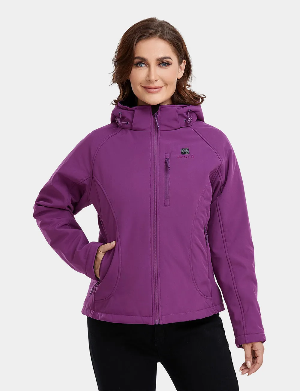 Women's Classic Heated Jacket - Purple