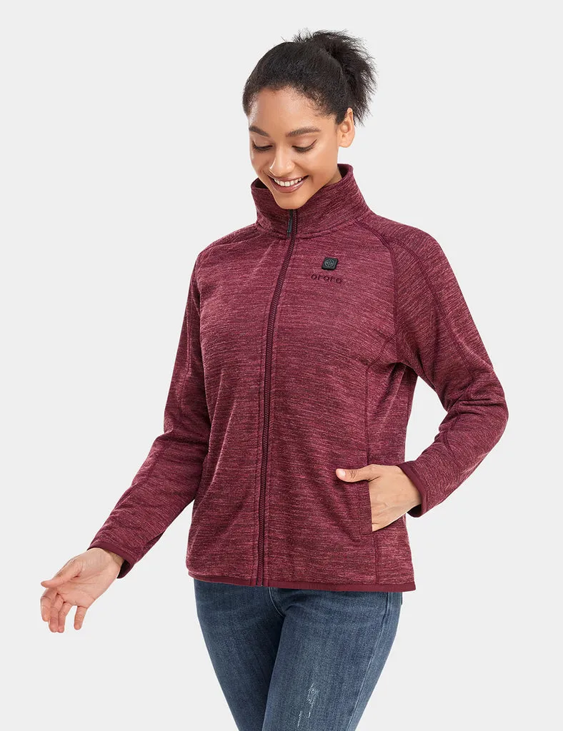 Women's Heated Fleece Jacket - New Colors