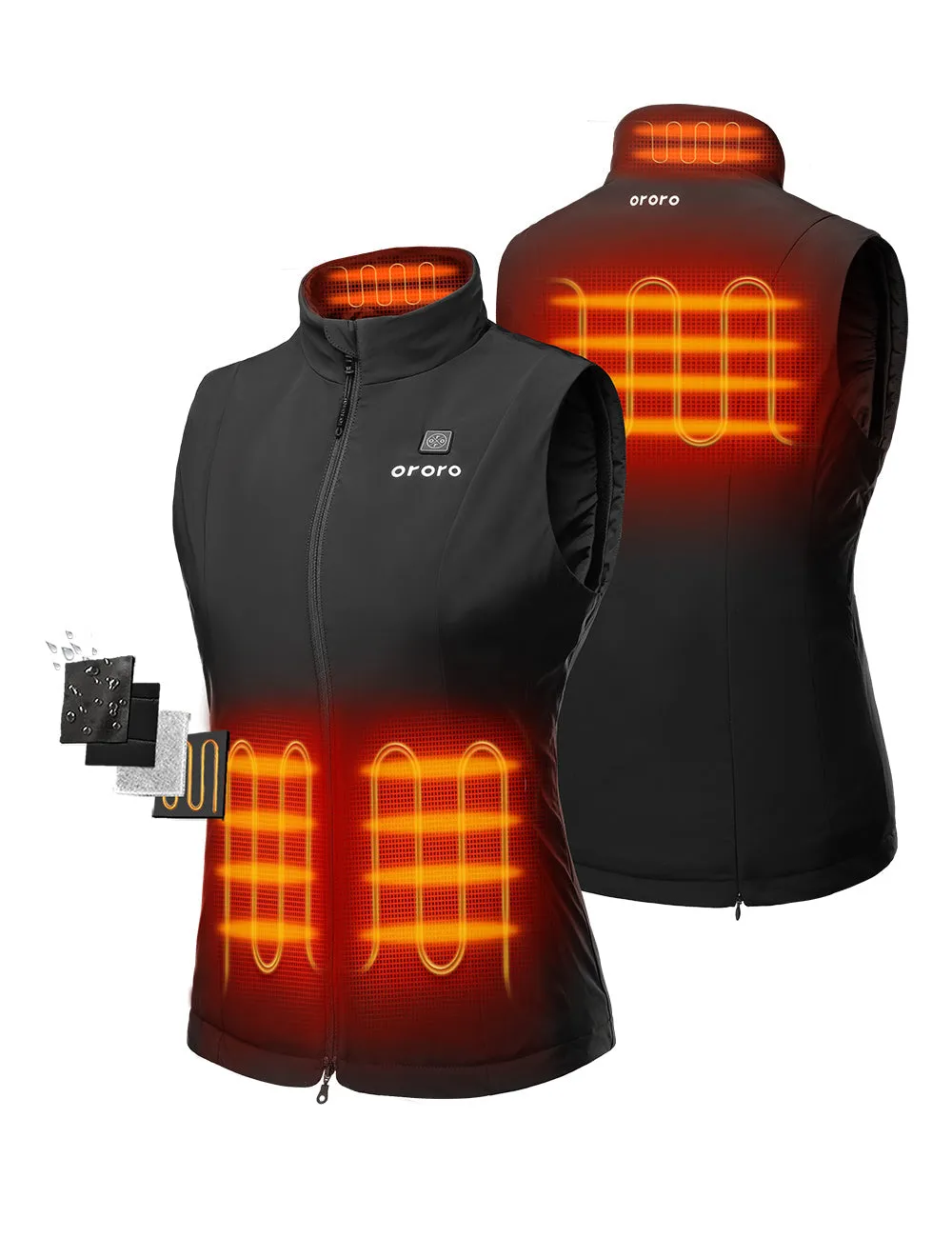 Women's Heated Sports Vest (Apparel Only)