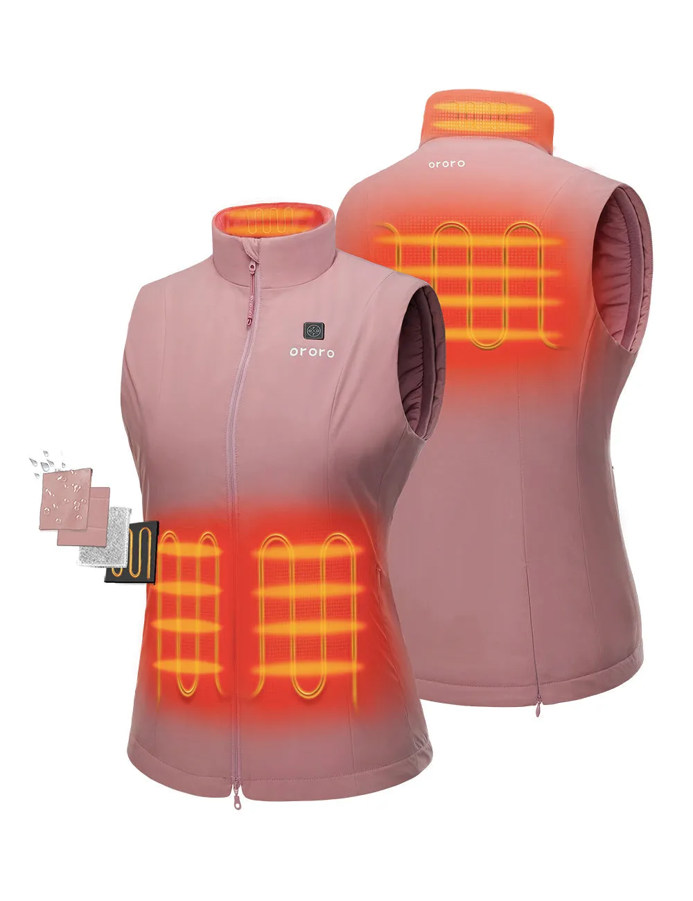 Women's Heated Sports Vest (Apparel Only)