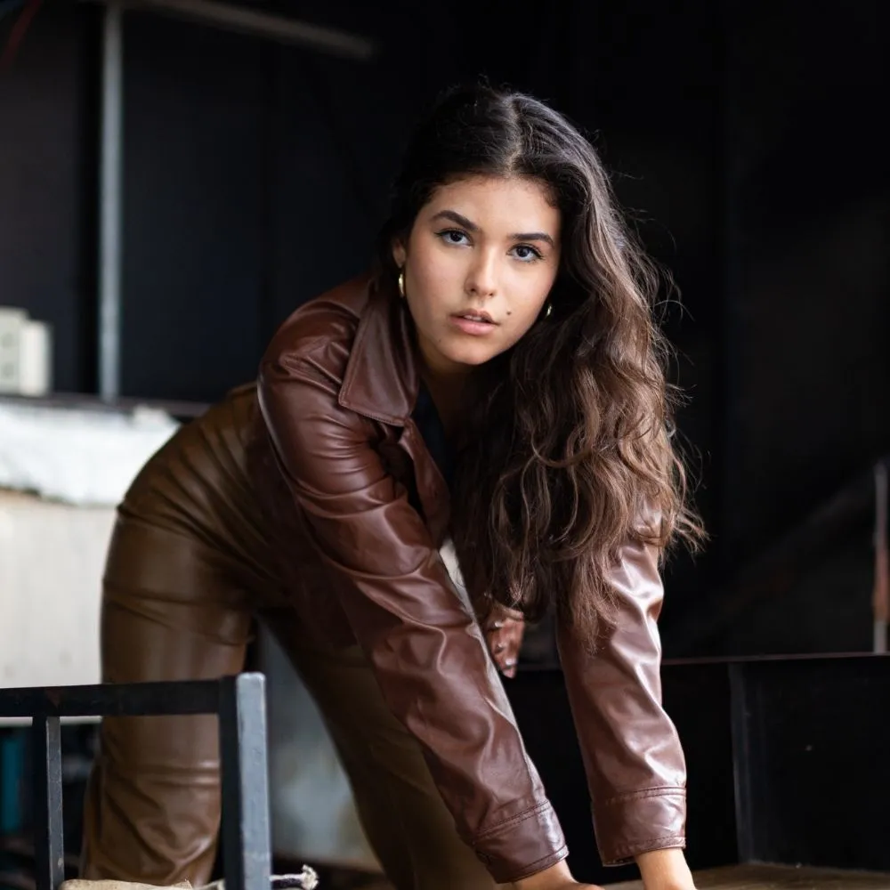 Women's Leather Jacket | KC Leather - Flavia