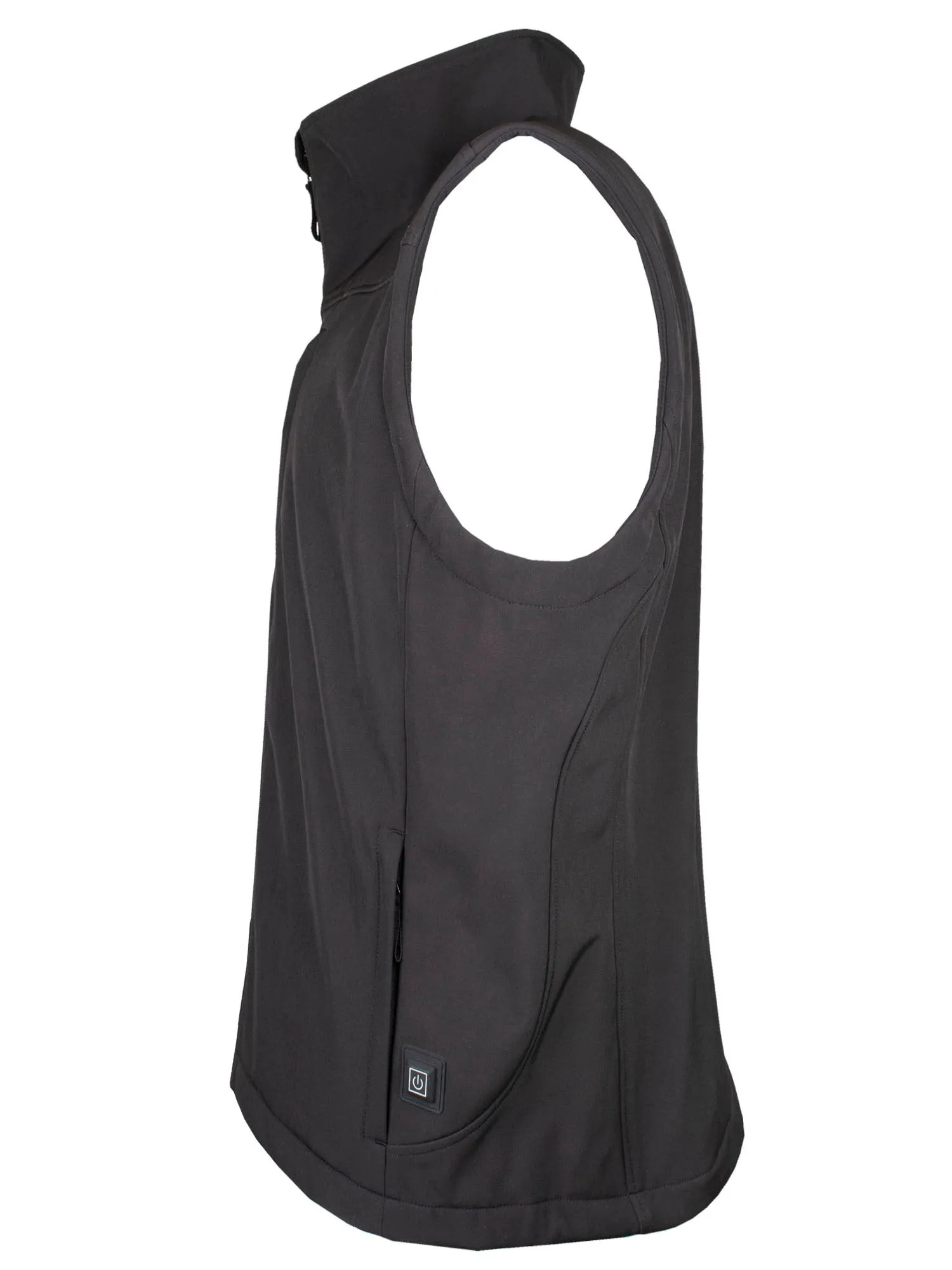 World Famous Women's Heated Vest - Black