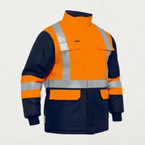 X Taped 2Tone HiVis Waterproof Freezer Jacket